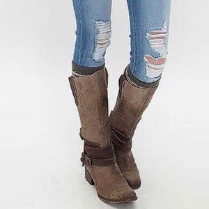 Freebird by Steven Dakota Leather Boot Size 8